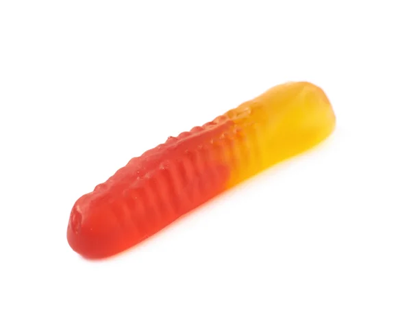 Żelatyna w oparciu robak cukierki — Zdjęcie stockowe
