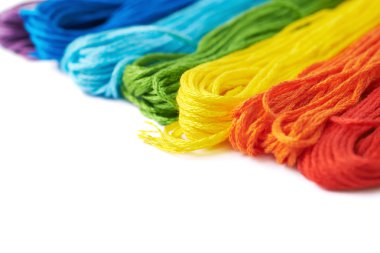 Nakış iplik iplik ile kaplı yüzey