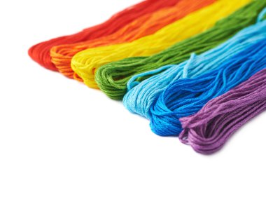 Nakış iplik iplik ile kaplı yüzey