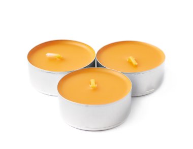 İzole Tealight parafin mum