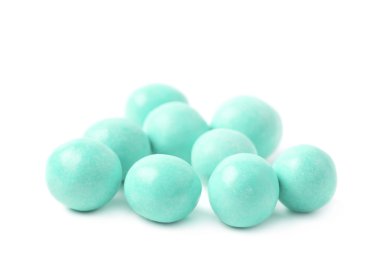 Şeker kaplı topları yığını