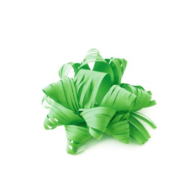 İzole decorational şerit hediye yay