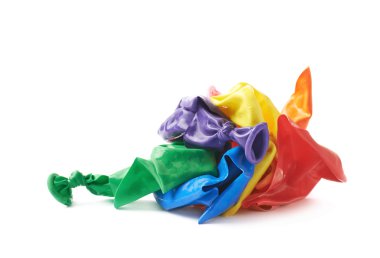 Veri bloğu hava balonları izole yığını