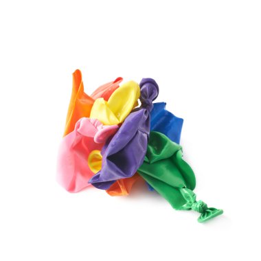 Veri bloğu hava balonları izole yığını