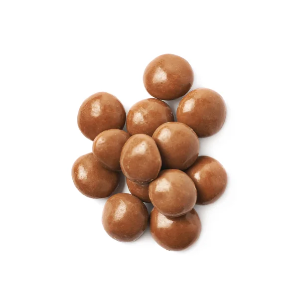 Изолированные шоколадные ореховые конфеты — стоковое фото
