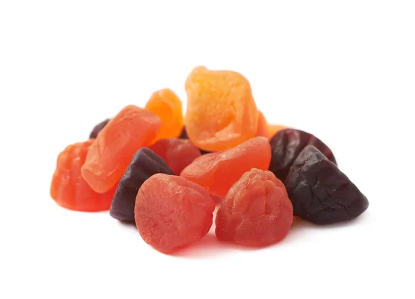 Pile of fruit shaped candies — Stock Photo, Image