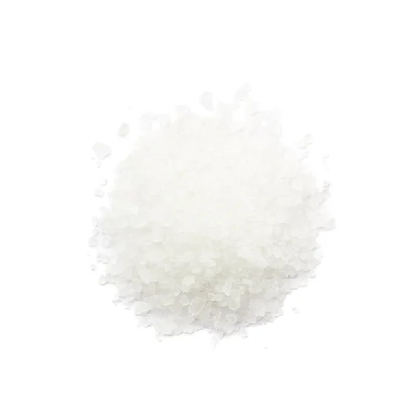 Купа білої кам'яної солі — стокове фото