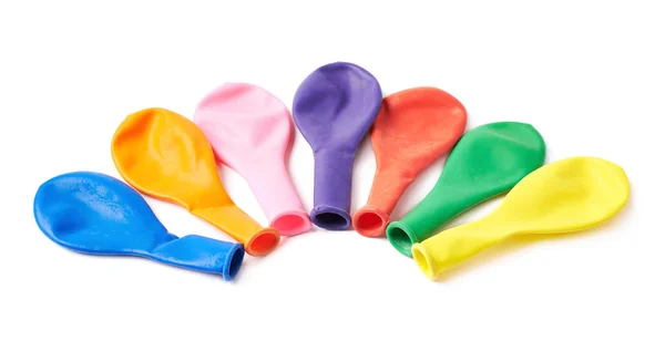 Balões de ar múltiplos isolados — Fotografia de Stock