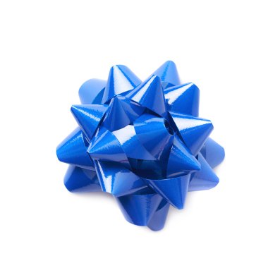 İzole decorational şerit hediye yay