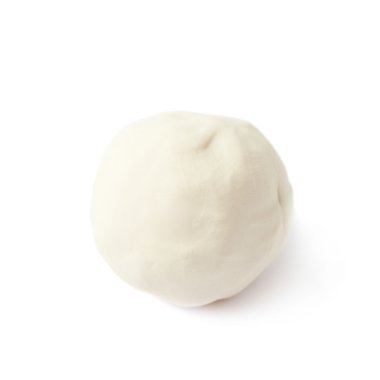 Bir modelleme kil izole parçası