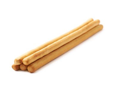 Ekmek sopa izole yığını