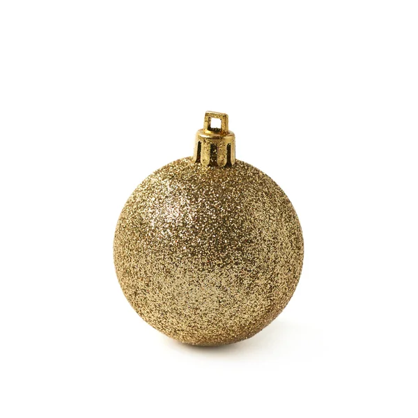 Single Christmas ball isolated — Stock Photo, Image