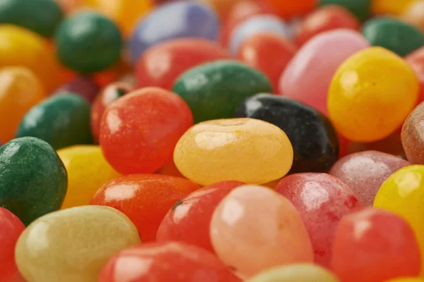 Surface covered with jelly beans — Stock Photo, Image