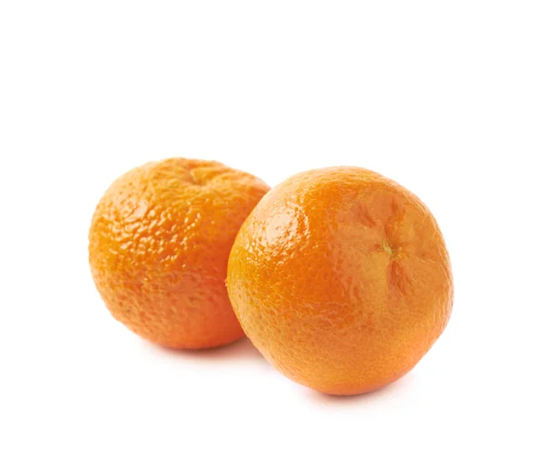 Two tangerines isolated — Stock Photo, Image