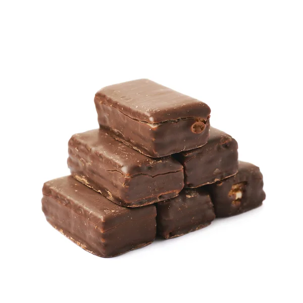 Pyramida čokoládové bonbony — Stock fotografie