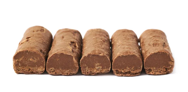 Chocolade praline snoep geïsoleerd — Stockfoto