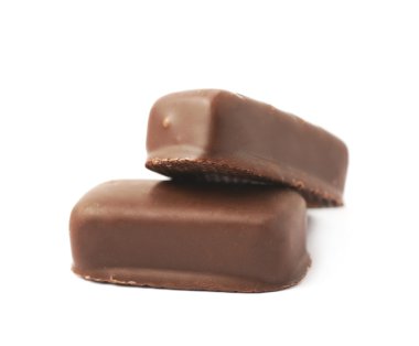 Çikolata kaplı çikolata izole