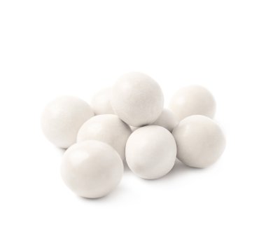 Şeker kaplı topları yığını