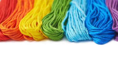 Nakış iplik iplik ile kaplı yüzey