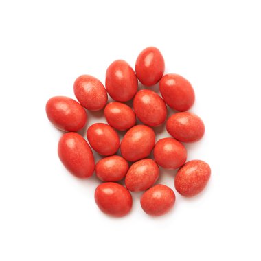 İzole çikolata fıstık şeker