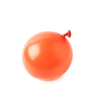 Su dolu hava balonu izole