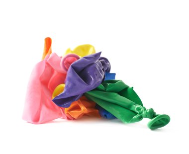 Veri bloğu hava balonları izole yığını