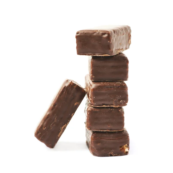 Çikolata kaplı gofret şeker — Stok fotoğraf