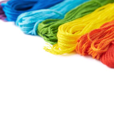 Nakış iplik iplik ile kaplı yüzey