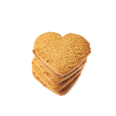 İzole gingerbread çerezleri stokunun
