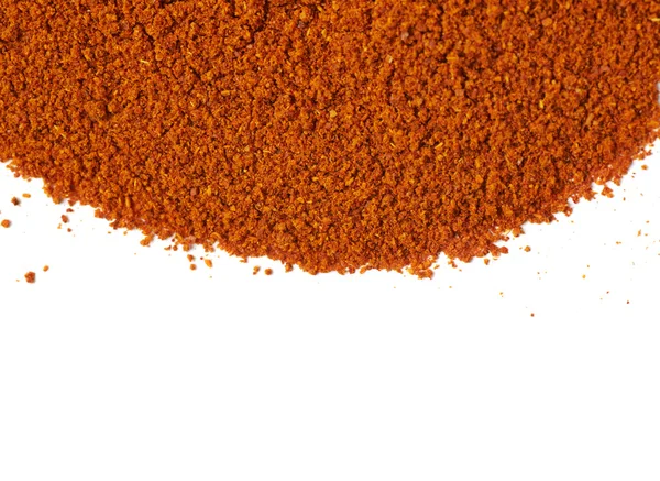 Surface covered with cayen pepper — Stock Photo, Image