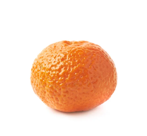 Single tangerine fruit isolated — Stock Photo, Image