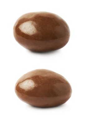 İzole çikolata Sırlı Ceviz şeker