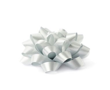 İzole decorational şerit hediye yay