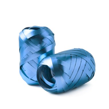 İzole parlak şerit makaraları