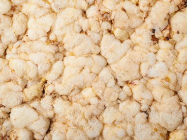 Diyet pirinç kraker doku