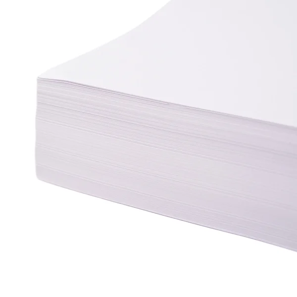 Stack of office paper sheets — Stock Photo, Image