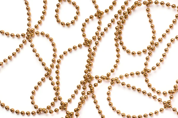 Surface covered with garland beads thread — Stock Photo, Image