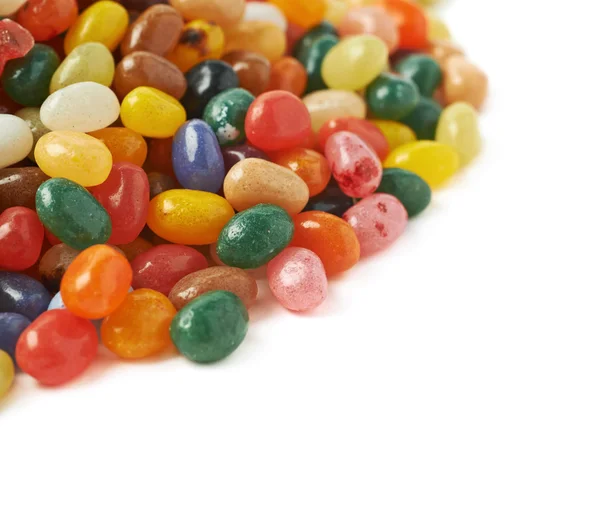 Grande mucchio di gelatine isolato — Foto Stock