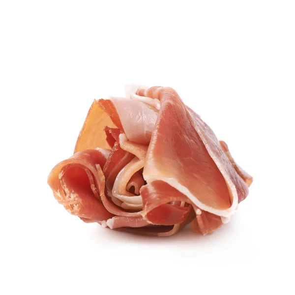 Ball of a prosciutto ham isolated — Stock Photo, Image