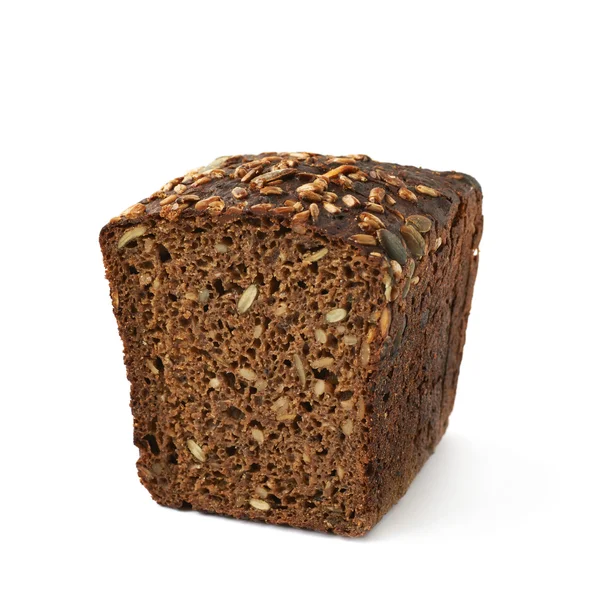 分離されたパンのスライスされたパン — ストック写真
