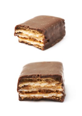 Çikolata kaplı gofret şeker