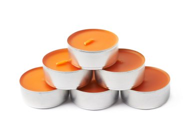 İzole Tealight parafin mum