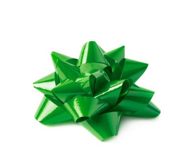 İzole decorational şerit hediye yay