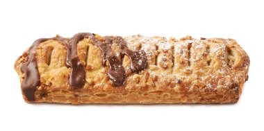 Çikolata kaplı Muzlu turta topuz