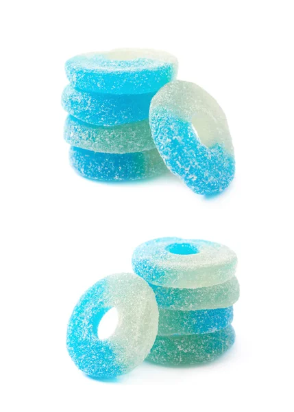 Torus shaped gelatin candy isolated — Stock Photo, Image