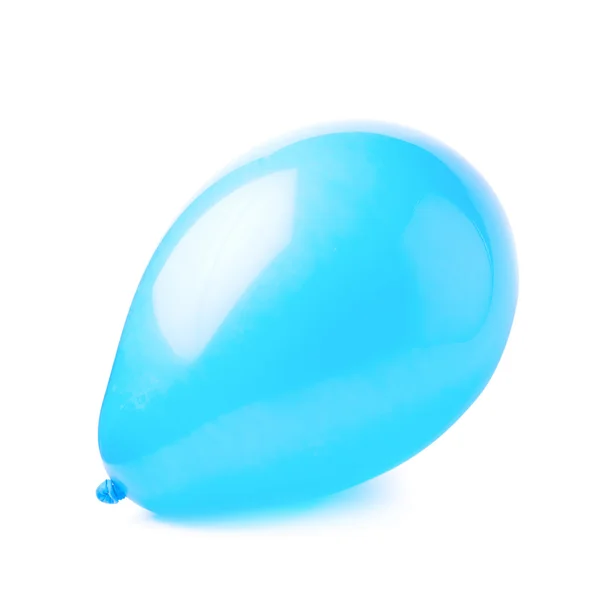 Aufgeblasener Luftballon isoliert — Stockfoto