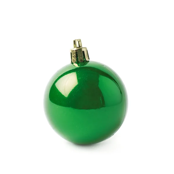 Single Christmas ball isolated — Stock Photo, Image