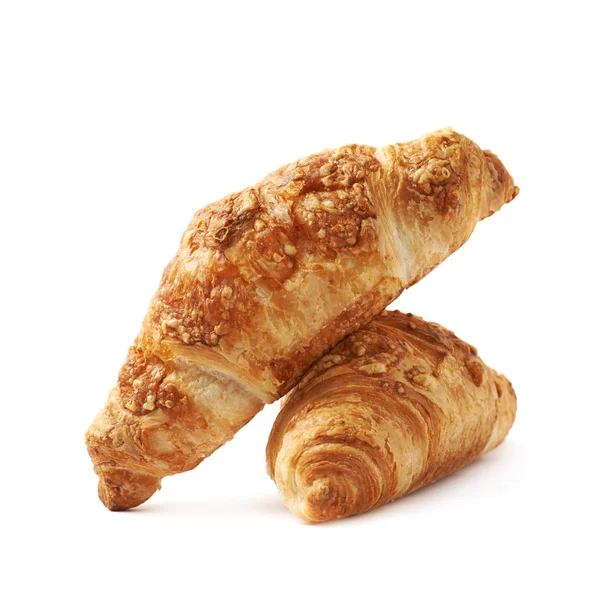 Cheese croissant pastry isolated — Stock Photo, Image