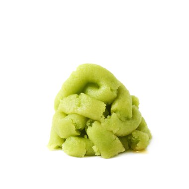 Wasabi hamur izole yığını