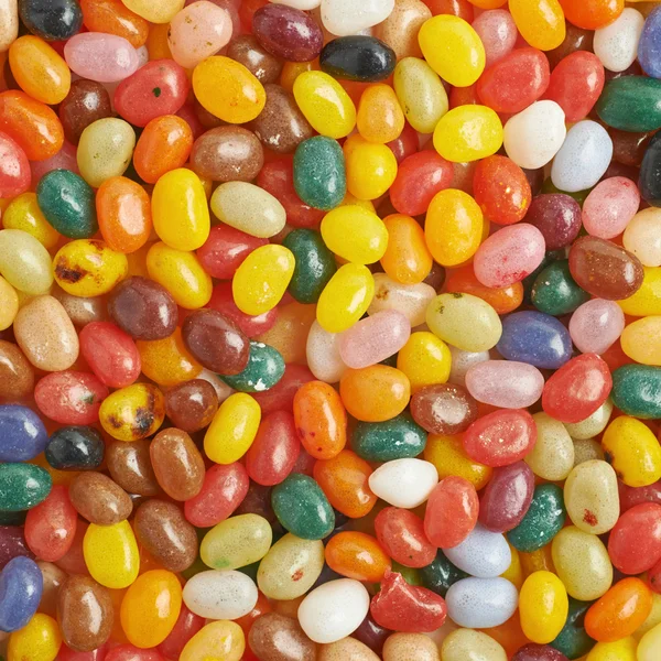 Surface covered with jelly beans — Stock Photo, Image